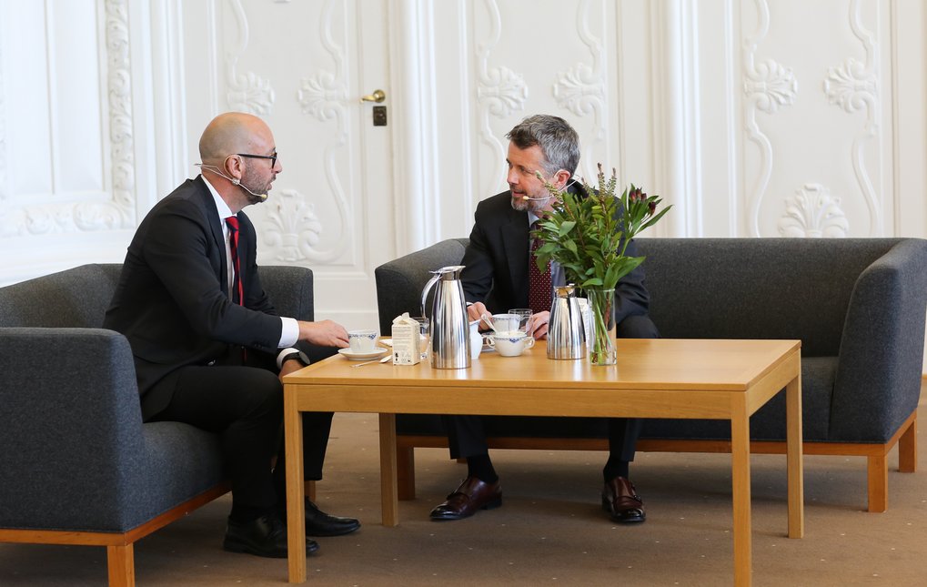 His Royal Highness Crown Prince Frederik of Denmark  Rasmus Prehn, The Minister for Food, Agriculture and Fisheries